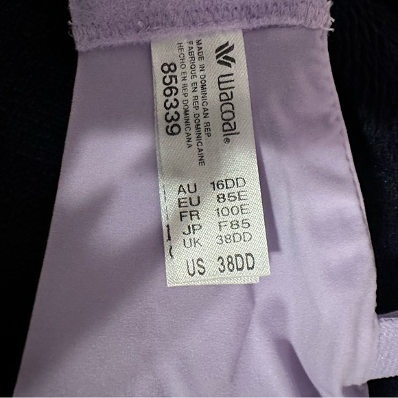 NWT Wacoal comfort first wire free bra in purple rose - Picture 2 of 4